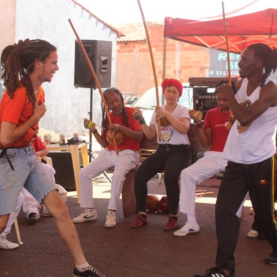 Iru Barbosa capoeirista
